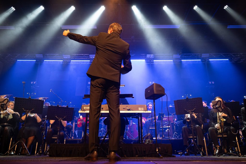 Muzikanten van de fanfare